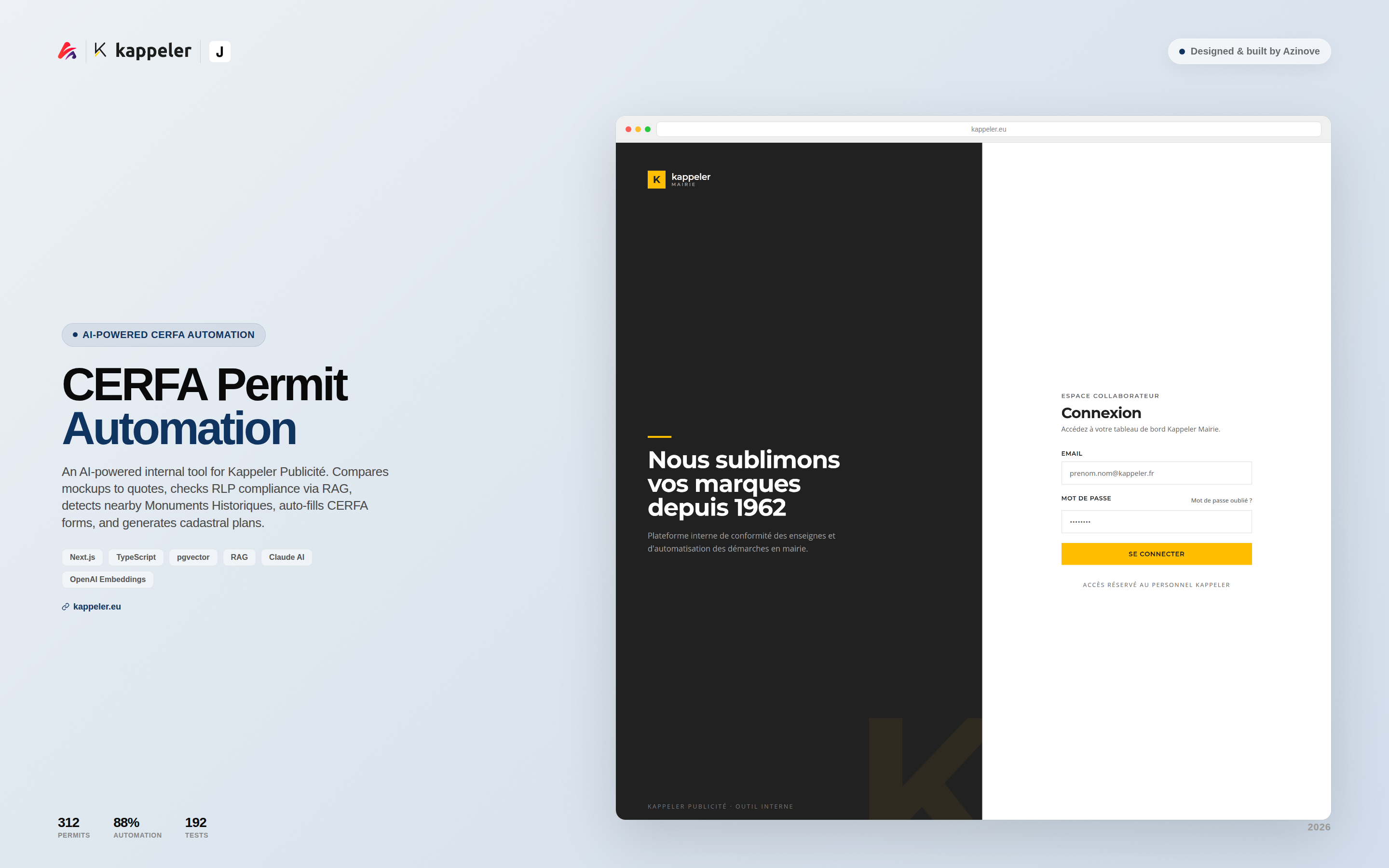Kappeler — CERFA Automation Tool